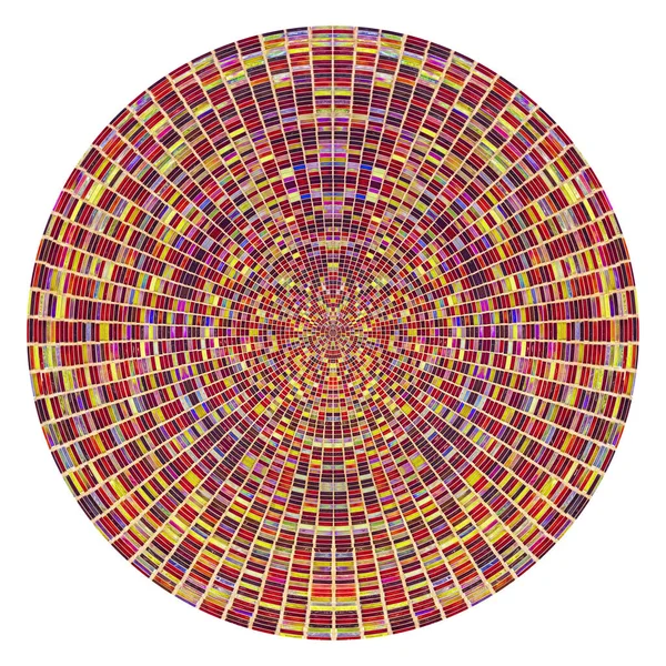色の抽象的なセラミックモザイクタイルの正方形 — ストック写真
