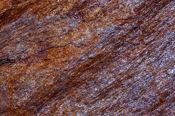 Tekstura Kamienia Naturalnego Połyskiem — Zdjęcie stockowe