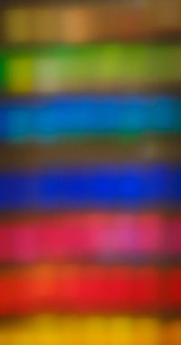 Çok renkli soyut bulanık bokeh arkaplan, tam kare dikey