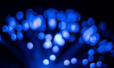 Ufuk ışık bokeh arka plan