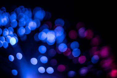 Ufuk ışık bokeh arka plan