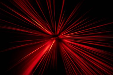 Karanlık arkaplanda hız ışık çizgisi hareketi bulanıklığı