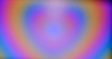 Renkli gökkuşağı odaklanmış eğimli soyut hareket eden arkaplan