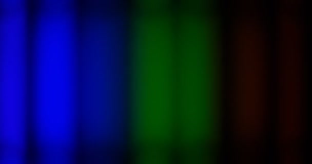 彩色彩虹失焦梯度抽象移动背景 — 图库视频影像