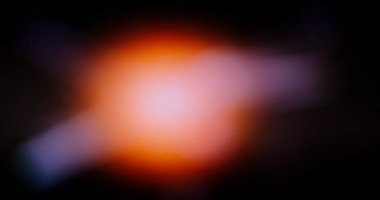 Renkli gökkuşağı odaklanmış eğimli soyut hareket eden arkaplan