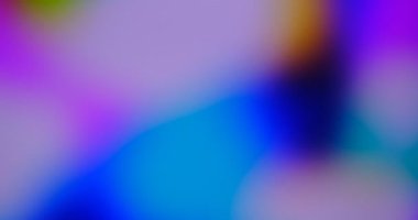 Renkli gökkuşağı odaklanmış eğimli soyut hareket eden arkaplan