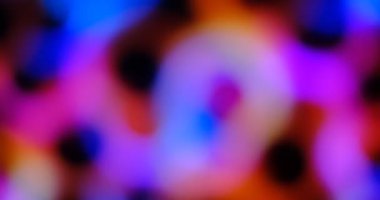 Renkli gökkuşağı odaklanmış eğimli soyut hareket eden arkaplan