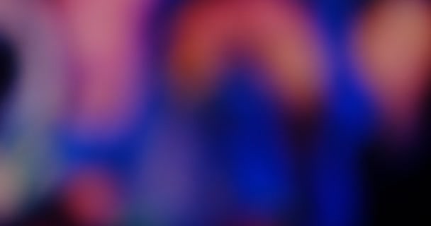 Colorido Arco Iris Desenfocado Gradiente Abstracto Movimiento Fondo — Vídeo de stock