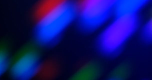 Разноцветный Радужный Разряженный Градиент Абстрактный Движущийся Фон — стоковое видео