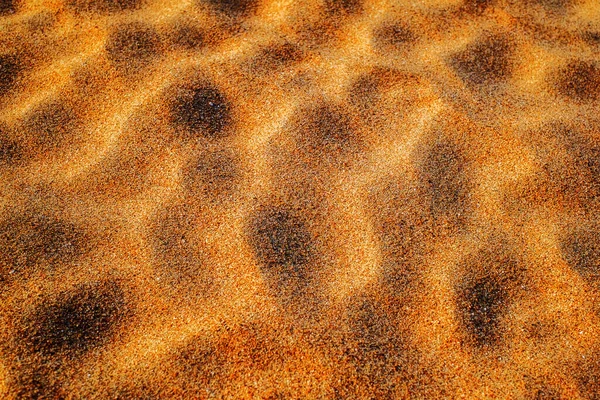 Złoty Piasek Tekstury Plaży — Zdjęcie stockowe