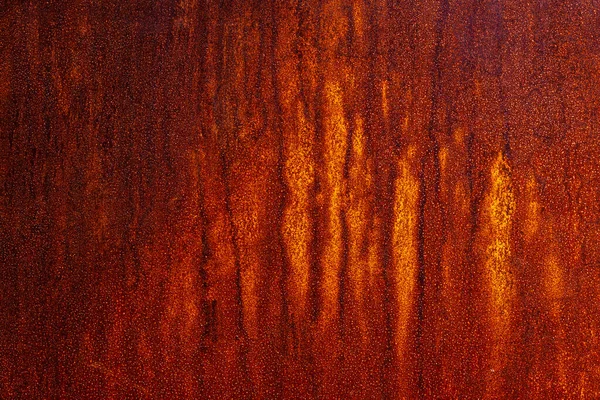 卷曲生锈的金属质感 锈蚀和氧化的金属背景 旧金属铁板 — 图库照片