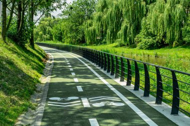 Modern kentte ekolojik bisiklet taşımacılığı için yeni bisikletçi yolları inşa edildi: Sibiu, Romanya