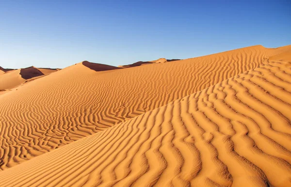 Beautiful Sand Dunes Desert — Stock Photo, Image