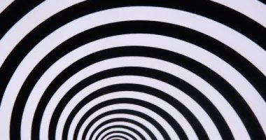 Hipnoz görselleştirme sonsuz spiral oluşturur