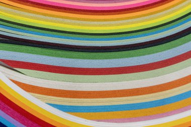 Soyut renk dalgası gökkuşağı şeridi şerit arka plan, renkli eğri çizgili arkaplan, makro görünüm