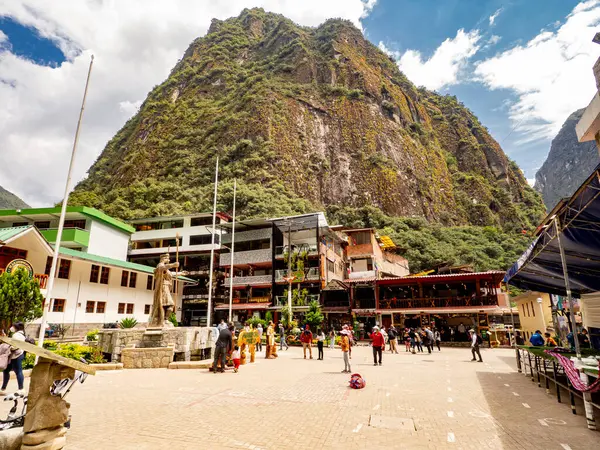 stock image Cusco city, Peru - October 03, 2021. Old town of Cusco city, and the Andes mountains, Peru