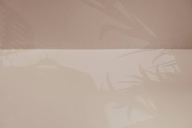 Duvardaki ağaç dallarının gölgesi