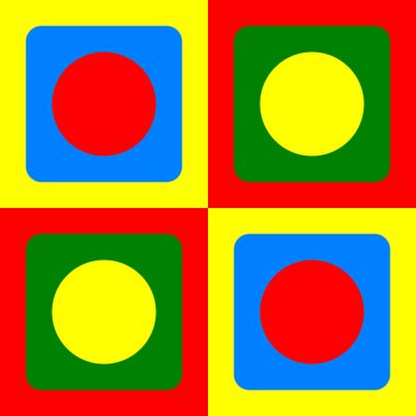 Modern sanat tasarımı için geometrik desen dokusu