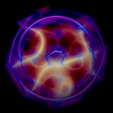 parlayan plazma topu parlaklığı soyut arkaplan