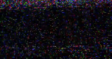 Arızalı kamera etkisi. Retro VHS arka planı. Eski video şablonu. Sinyal yok. Statik televizyon sesi, kötü televizyon sinyali.
