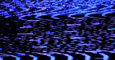Arızalı kamera etkisi. Retro VHS arka planı. Eski video şablonu. Sinyal yok. Statik televizyon sesi, kötü televizyon sinyali.