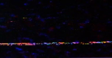 Arızalı kamera etkisi. Retro VHS arka planı. Eski video şablonu. Sinyal yok. Statik televizyon sesi, kötü televizyon sinyali.