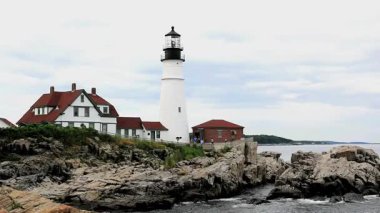 Portland Baş Feneri Portland Maine 'de.