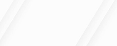 Beyaz soyut vektör, asgari bayrak. Satır aralıklı ışık nötr arkaplan ve metin için boşluk kopyala. Facebook kapağı, sosyal medya başlığı, web pankartı