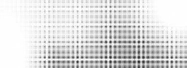 Yarı tonlu benekli gradyan uzun vektör soyut arkaplanı üstüste efekt retro pankartları için