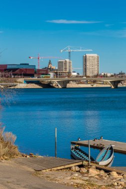 Victoria Park in Saskatoon, Canada. High quality photo
