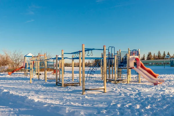 Greystone Park Located Greystone Heights Neighborhood Saskatoon — Stock Fotó