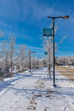 River Landing, Saskatoon 'un merkez ticaret bölgesinde yer almaktadır..