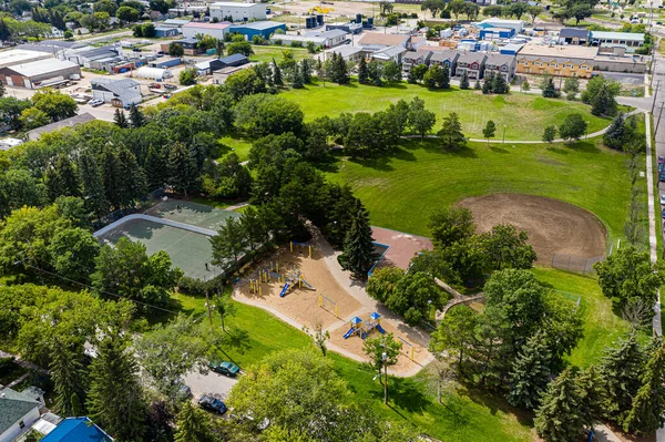 Optimist Park Located Riversdale Neighborhood Saskatoon — Photo