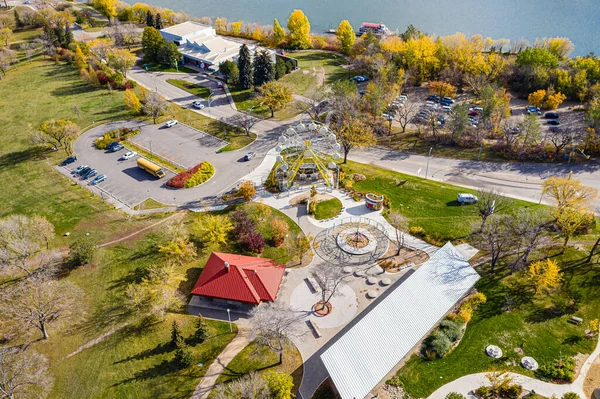 Kinsmen Park Located City Park Neighborhood Saskatoon — Foto Stock