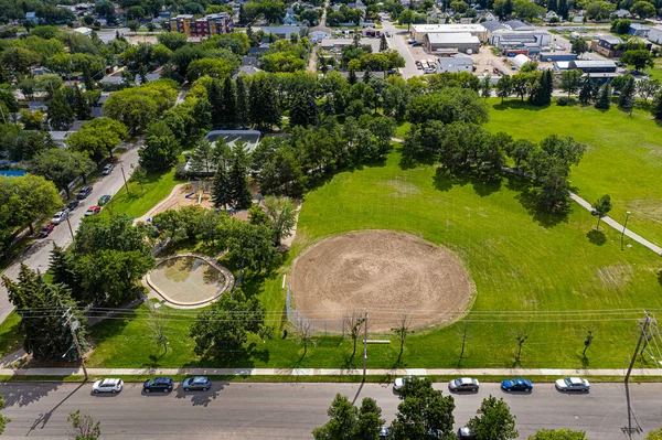 Optimist Park Located Riversdale Neighborhood Saskatoon — Φωτογραφία Αρχείου