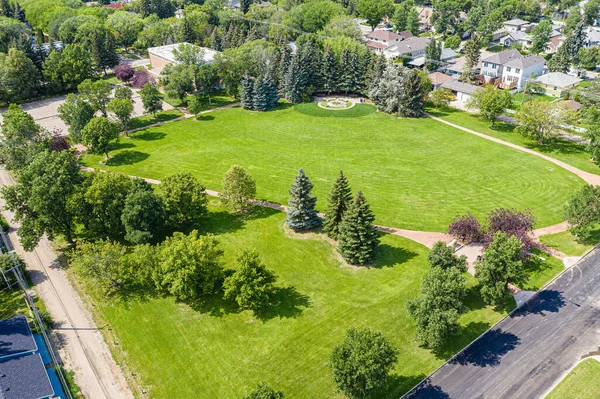 Raoul Wallenberg Park Located Varsity View Neighborhood Saskatoon — Foto de Stock