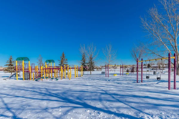 Der Dundonald Park Liegt Dundonald Viertel Von Saskatoon — Stockfoto