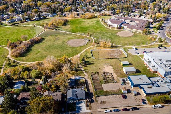 Harold Tatler Park North Saskatoon Nutana Park Mahallesinde Yer Almaktadır — Stok fotoğraf