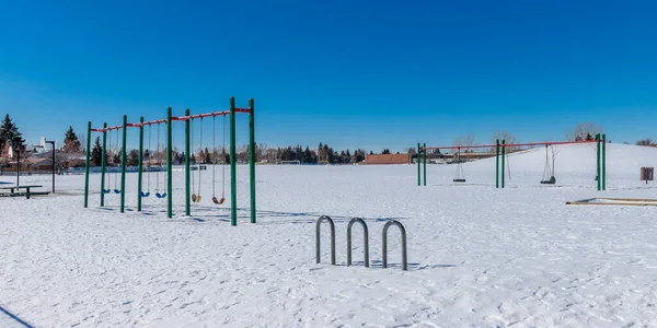 Gerhard Herzberg Park Található College Park Szomszédságában Saskatoon — Stock Fotó