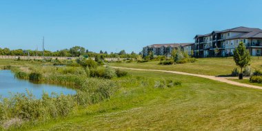 Peter Zakreski Park is located in the Stonebridge neighborhood of Saskatoon.