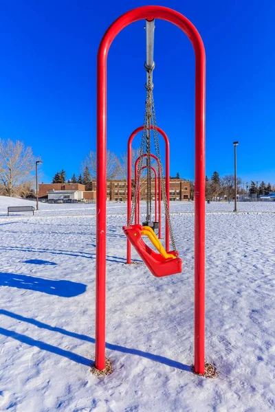 Pleasant Hill Park Est Situé Dans Quartier Pleasant Hill Saskatoon — Photo