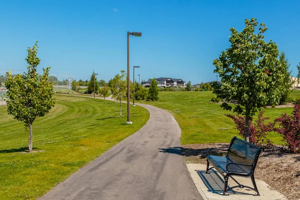 Peter Zakreski Park Located Stonebridge Neighborhood Saskatoon — Stockfoto