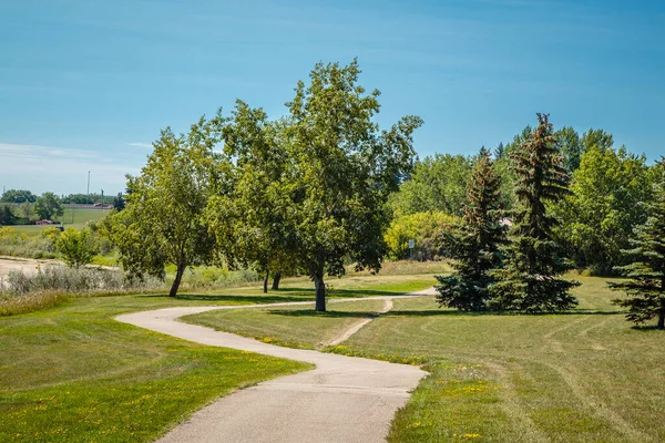 Pcr Banting Park Liegt River Heights Viertel Von Saskatoon — Stockfoto