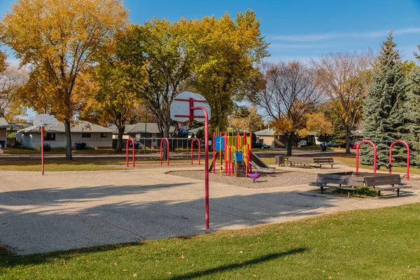 Peter Pond Park Található Meadowgreen Szomszédságában Saskatoon — Stock Fotó