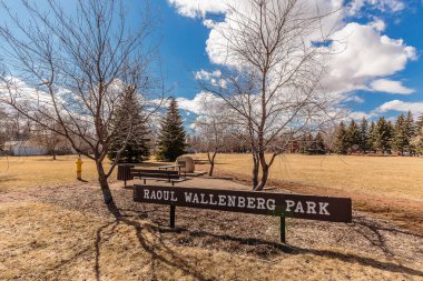 Raoul Wallenberg Park is located in the Varsity View neighborhood of Saskatoon.