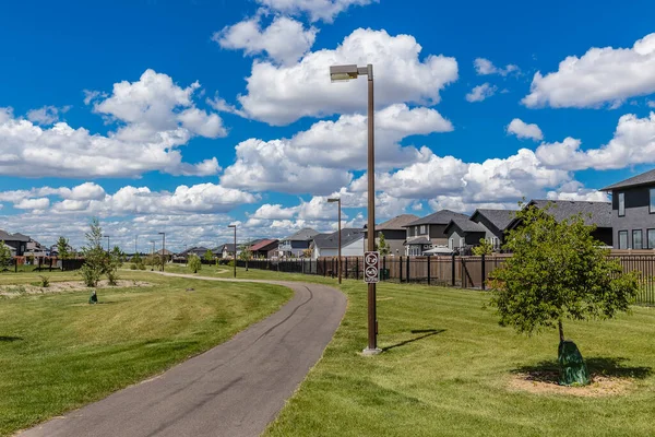Adams Park Est Situé Dans Quartier Rosewood Saskatoon — Photo