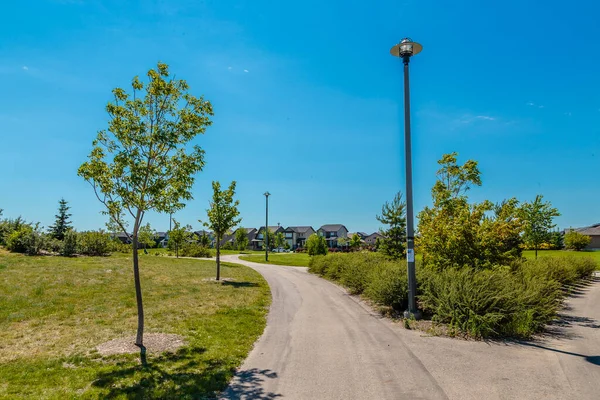 stock image Alexander MacGillivray Young Park is located in the Stonebridge neighborhood of Saskatoon.