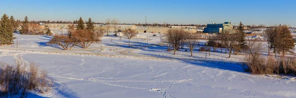 Diefenbaker Park는 Diefenbaker Management Area Saskatoon에 있습니다 — 스톡 사진