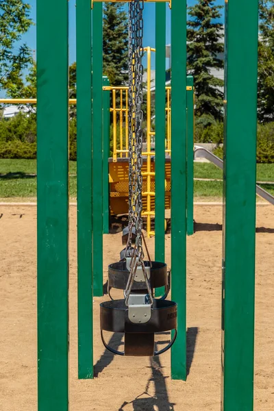 Claude Petit Park Ligger Dundonald Stadsdelen Saskatoon — Stockfoto