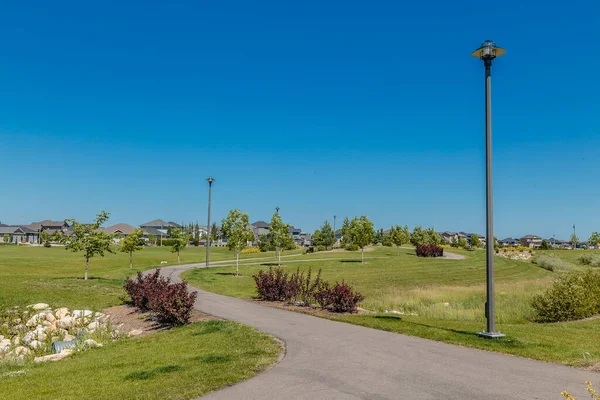 Blair Nelson Park Ligger Stonebridge Stadsdelen Saskatoon — Stockfoto